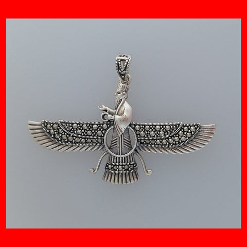 pendant; Large Farvahar