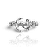 Sterling Silver Anchor Ring