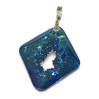 Swarovski Grown Crystal Rhombus Necklace