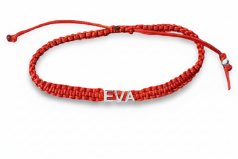 Name Bracelet with Sterling Silver Letters