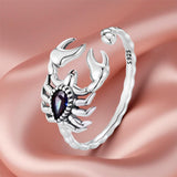 Sterling Silver Scorpion Ring