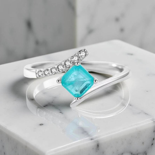 Sterling Silver Tourmaline Ring