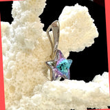 Swarovski Star Pendant, Bermuda Blue or Vitrail Light Colour