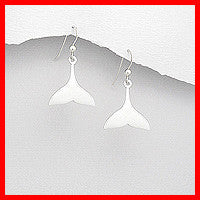 Earrings; Whale tail