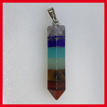 Chakra Gem Point Pendant