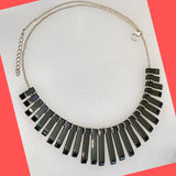 Hematite Spikes Necklace