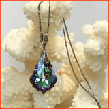 Swarovski Vitrail Light Baroque crystal Necklace