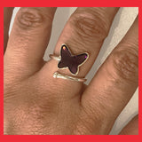 Swarovski Butterfly Ring
