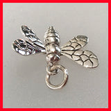 Silver Bee Pendant