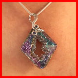 Swarovski Grown Crystal Rhombus Necklace