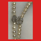 Freshwater pearls parallel necklace