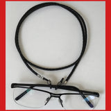 Unisex Braided Leather Spectacle Chain
