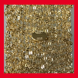 Gold-plated Long Mesh Chain Necklace