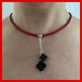 Natural Leather Choker