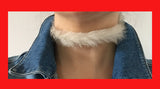 Rabbit Fur Chocker-Bracelet(Choc-Brace),fur choker