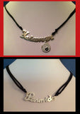 Necklace; Personalised nameplate (Setareh)