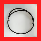 Unisex Braided Leather Spectacle Chain