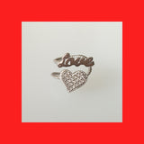 Heart & Love Ear Cuff