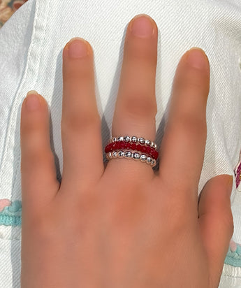 Stackable Beaded Ring