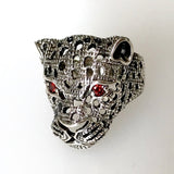 Sterling Silver Cheetah Ring
