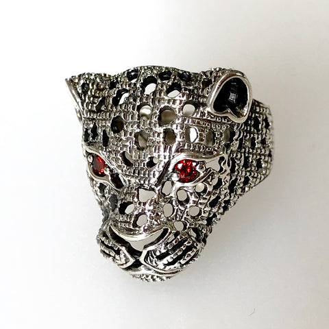 Sterling Silver Cheetah Ring