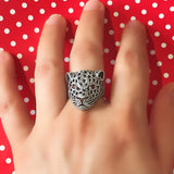 Sterling Silver Cheetah Ring