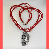 Swarovski Zebra Pattern Pendant