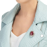 Real Poppy Brooch