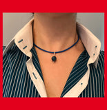 Natural Leather Choker