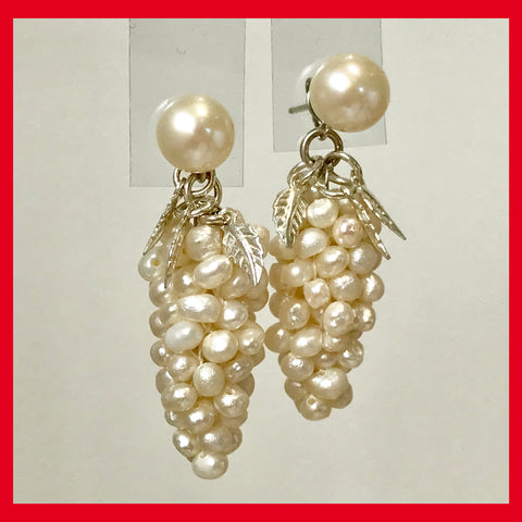 Bunch of Freshwater Pearls Earrings