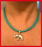 Elephant Pendant with Mother of Pearl