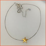 Gold-plated Star Necklace