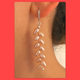 Wheat Freshwater Pearl Earrings