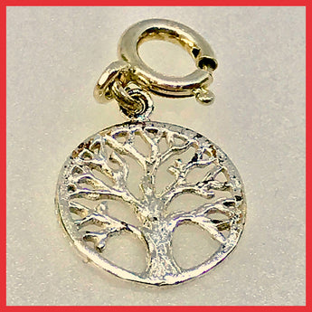 Sterling Silver Tree of Life Charm