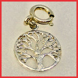 Sterling Silver Tree of Life Charm