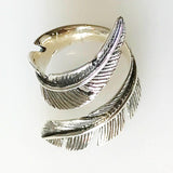 Open Feather Ring