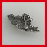 Marcasite and Sterling Silver "IRAN" Pendant & Brooch