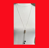 Necklaces; Swarovski Becharmed Leopard Column Long Necklace