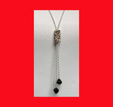 Necklaces; Swarovski Becharmed Leopard Column Long Necklace