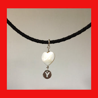 Necklaces; Letter and Heart