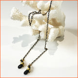 Black and Gold spectacle Chain