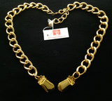 Top strap, aluminum chain